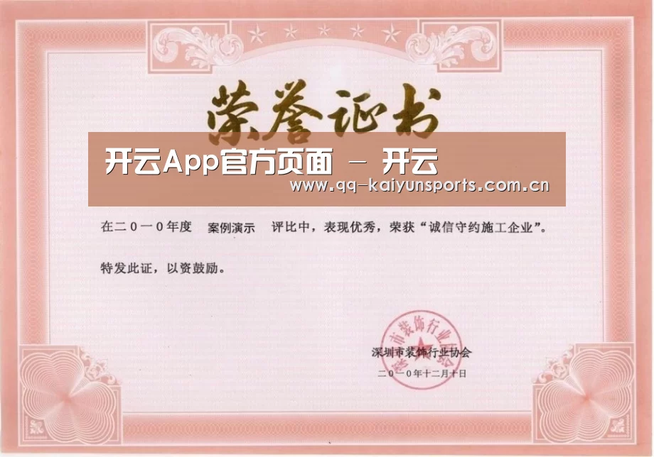 荣誉证书二